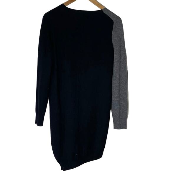 360 Cashmere Asymmetrical tunic Dress Women’s Size Small Neutral Wool minimalist - Picture 2 of 7